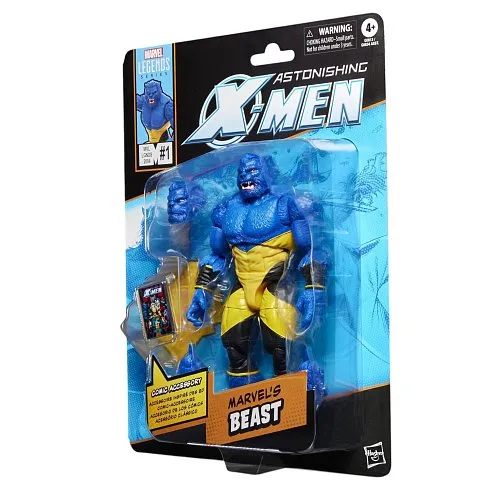 Фигурка Marvels Beast — Hasbro Marvel Legends Mini Comics Figure