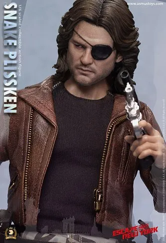 Фигурка Snake Plissken Sculpted Hair — Asmus Toys CRW004AS Escape from New York 1/6