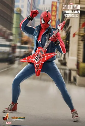 Фигурка Спайдермена — Hot Toys VGM32 1/6 Spider-Man Spider-Punk Suit