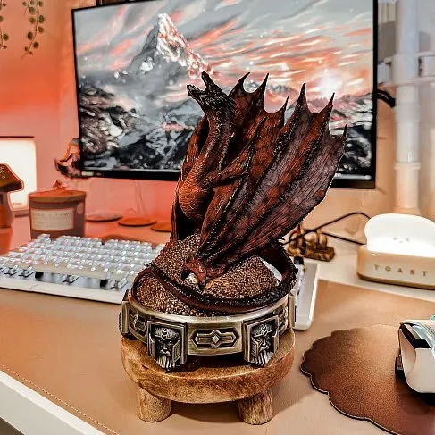 Статуэтка Смауга — Noble Collection The Hobbit Incense Burner Smaug