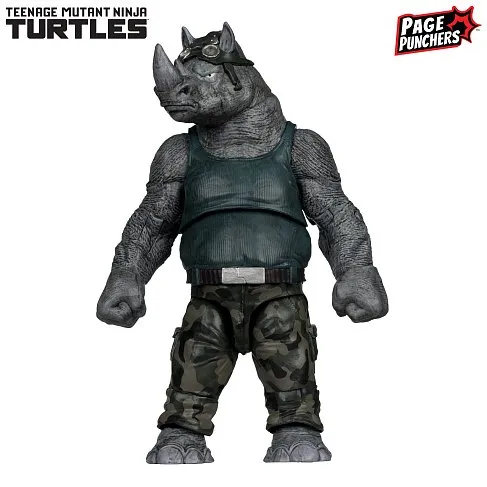 Фигурка TMNT with Comic WaVe2 Rocksteady — McFarlane Toys Figure