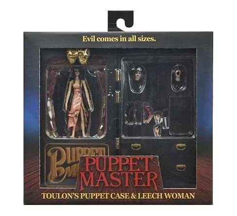 Фигурки Leech Woman And Toulon Puppet Case — Neca Puppet Master Ultimate 2-Pack