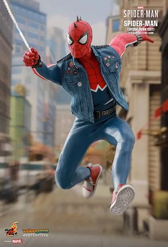 Фигурка Спайдермена — Hot Toys VGM32 1/6 Spider-Man Spider-Punk Suit