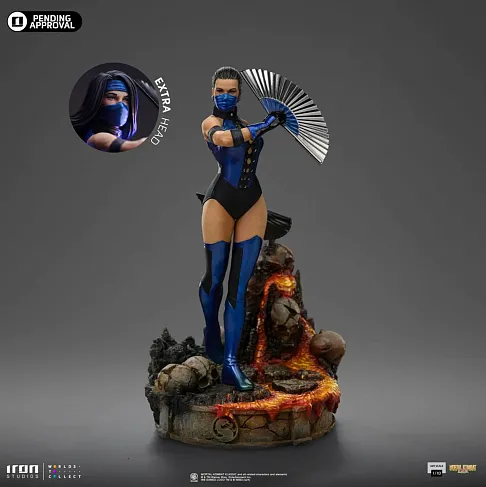 Фигурка Kitana — Iron Studios Mortal Kombat DLX 1/10