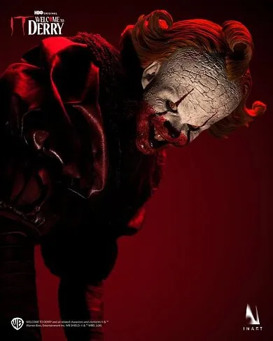 Фигурка Пеннивайз — Inart Ag A045 Welcome to Derry Pennywise Bloody 1/6 Figure