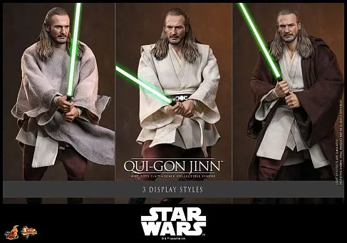 Фигурка Qui-Gon Jinn — Hot Toys MMS880 Star Wars The Phantom Menace 1/6