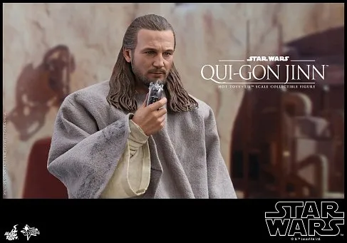 Фигурка Qui-Gon Jinn — Hot Toys Star Wars Episode I Figure 1/6