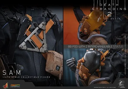 Фигурка Death Stranding 2 On the Beach Sam — Hot Toys VGM76 1/6 Deluxe