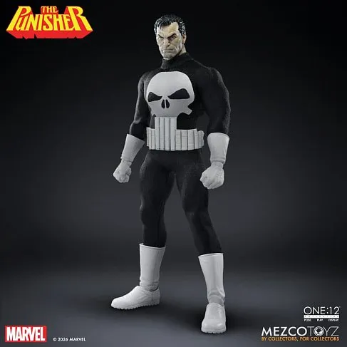 Фигурка Каратель — Mezco Marvel 1/12 Punisher