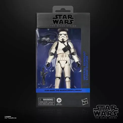 Фигурка Mandalorian And Grogu Imperial Remnant Stormtrooper 05 — Hasbro Star Wars Black Series Figure