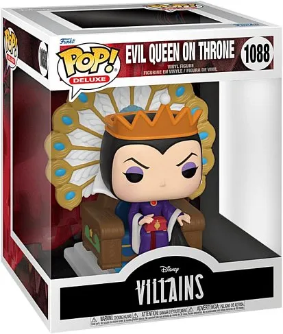 Фигурка Evil Queen on Throne — Funko Pop! Deluxe Villains