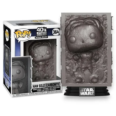 Фигурка Han Solo Carbonite 364 — Funko Pop! Bobble Star Wars Ep 5 ESB 40th