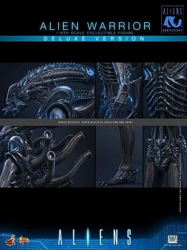 Фигурка Чужой — Hot Toys MMS899 Aliens Alien Warrior 1/6 Deluxe Version