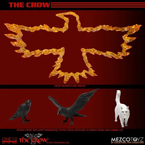 Фигурка Ворон — Mezco The Crow One 12 Collective