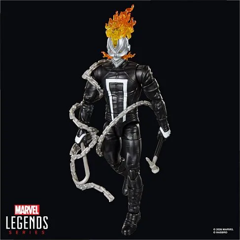 Фигурка Ghost Rider Robbie Reyes — Hasbro Marvel Legends BAF Box Figure