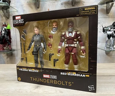 Фигурка Thunderbolts Yelena Belova and Red Guardian — Hasbro Marvel Legends 2-pack