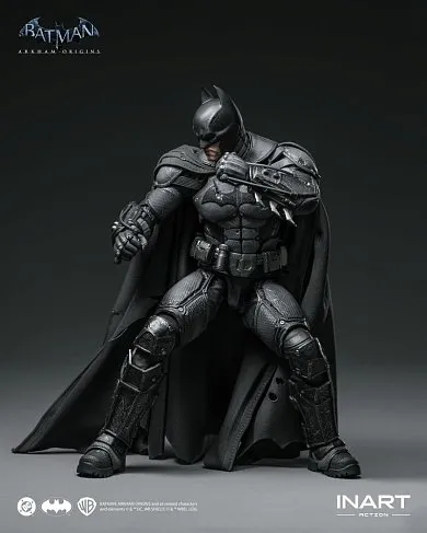 Фигурка Бэтмен — Inart MAG G0007 Batman Arkham Origins Batman Battle Damaged Version 1/12