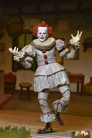 Фигурка Пеннивайз — Neca IT Welcome to Derry Ultimate Bob Gray as Pennywise Figure