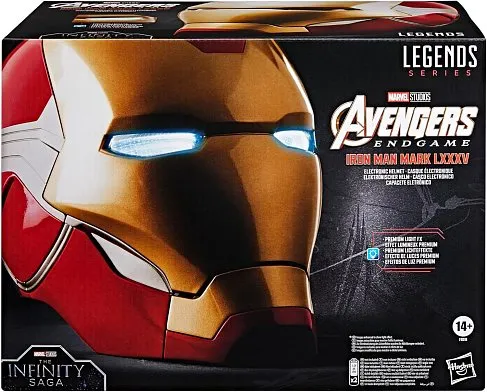 Шлем Железного Человека — Hasbro Marvel Legends Electronic Helmet Iron Man Mark 85