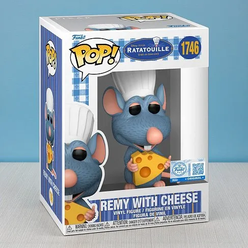 Фигурка Ratatouille Remy with Cheese SS Exc — Funko Pop! Vinyl Disney 1746