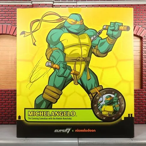 Фигурка Michelangelo — Super 7 TMNT Ultimates Wave 12 2003 Series