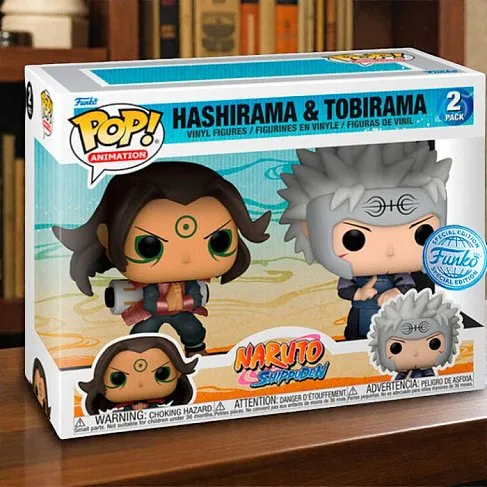 Фигурка Naruto Shippuden Hashirama and Tobirama Exclusive — Funko Pop! Vinyl 2-pack