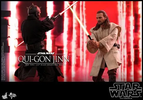 Фигурка Qui-Gon Jinn — Hot Toys Star Wars Episode I Figure 1/6