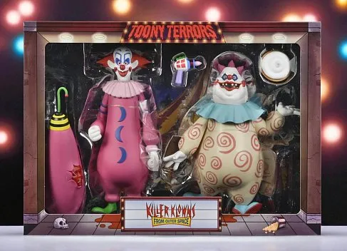 Фигурка Killer Clowns From Outer Space 2-Pack Slim and Chubby — Neca Toony Terrors Series 7