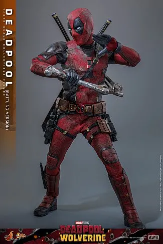 Фигурка Deadpool Battling Version — Hot Toys MMS782 1/6 Deadpool & Wolverine