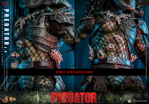 Фигурка Predator 1987 2.0 — Hot Toys MMS817 1/6 Deluxe Figure