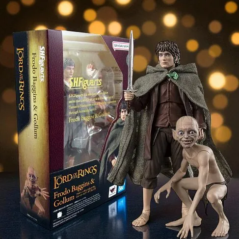 Фигурка Lord of the Rings Frodo Baggins with Gollum — Bandai SHFiguarts