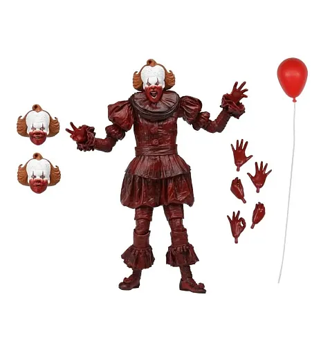 Фигурка Пеннивайз — Neca IT Welcome to Derry Ultimate Pennywise Bloody Figure