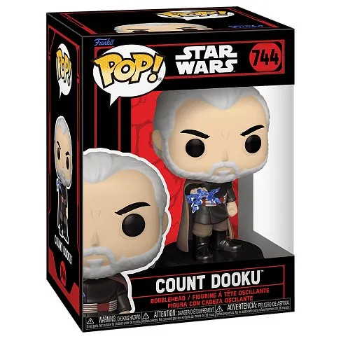 Фигурка Darkside Count Dooku Force Lightning — Funko Pop! Vinyl 744