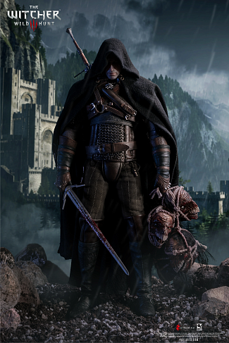 Фигурка Geralt of Rivia 1/6 — PureArts PA010TW Witcher 3 Wild Hunt
