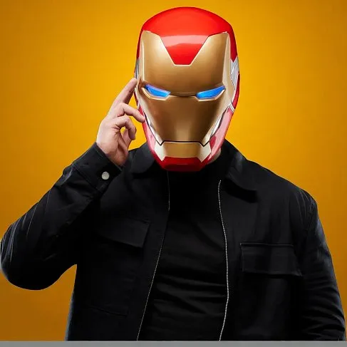 Шлем Железного Человека — Hasbro Marvel Legends Electronic Helmet Iron Man Mark 85