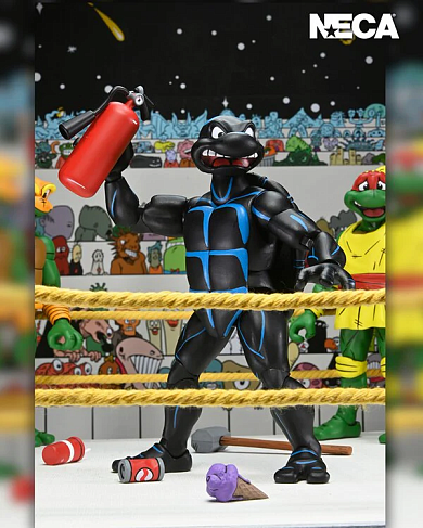 Фигурки Stump Wrestling 4-pack — Neca Teenage Mutant Ninja Turtles Archie Comics