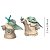 Фигурки Малыш Йода с лягушкой и Силой «Мандалорец» от Hasbro