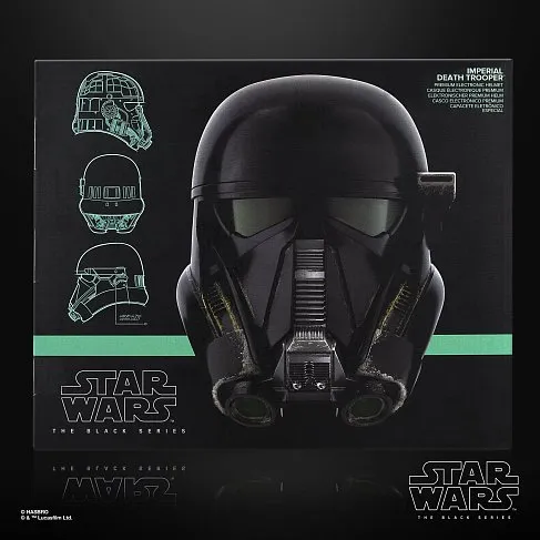 Шлем Star Was Imperial Death Trooper — Hasbro Black Series Electronic Helmet