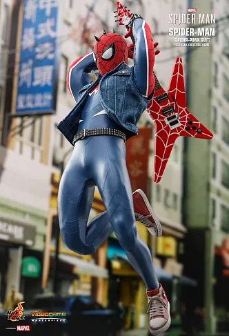 Фигурка Спайдермена — Hot Toys VGM32 1/6 Spider-Man Spider-Punk Suit