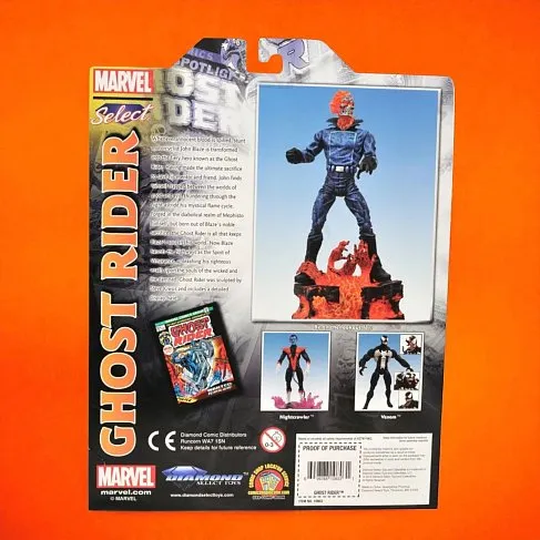 Фигурка Призрачный Гонщик — Marvel Select Ghost Rider