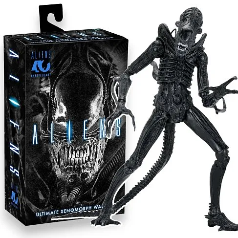 Фигурка Чужого — Neca Aliens 40 Anniversary Ultimate Alien Warrior Black