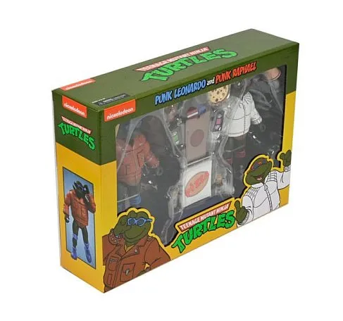 Фигурки Punk Leo and Punk Raph 2-pack — Neca Teenage Mutant Ninja Turtles Cartoon