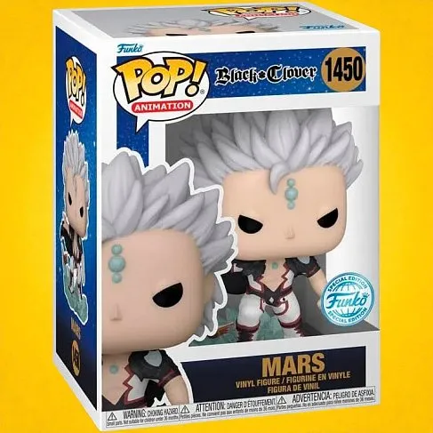 Фигурка Black Clover Mars Exclusive — Funko Pop! Vinyl 1450