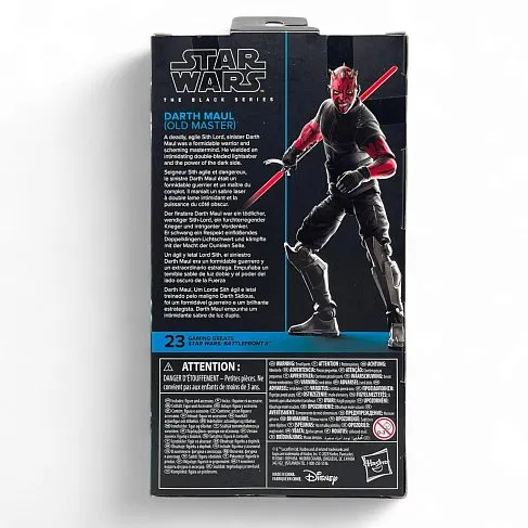 Фигурка Darth Maul — Hasbro Star Wars Black Series Battlefront II Old Master