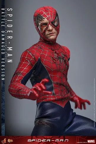 Фигурка Spider-Man Battle Damaged — Hot Toys MMS859 1/6 Figure
