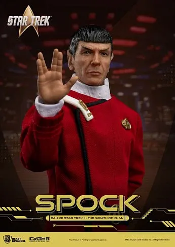 Фигурка Spock — Star Trek II The Wrath of Khan Dynamic 8ction Heroes