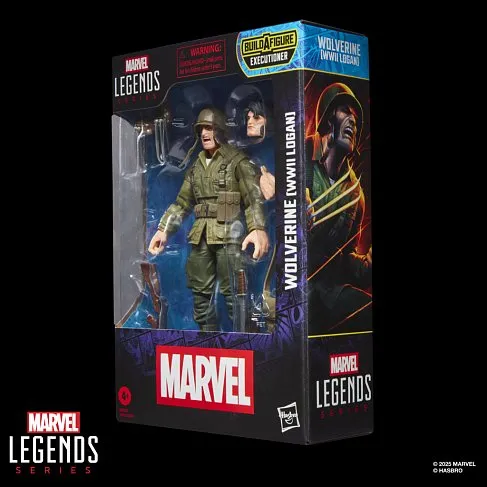 Фигурка Wolverine WWII Logan — Hasbro Marvel Legends Executioner BAF