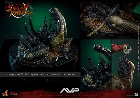 Фигурка Akaoni Samurai Predator — Hot Toys AC06 Alien vs Predator 1/6