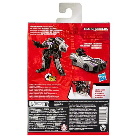 Фигурка Barricade Gamer Edition — Hasbro Transformers Studio Series