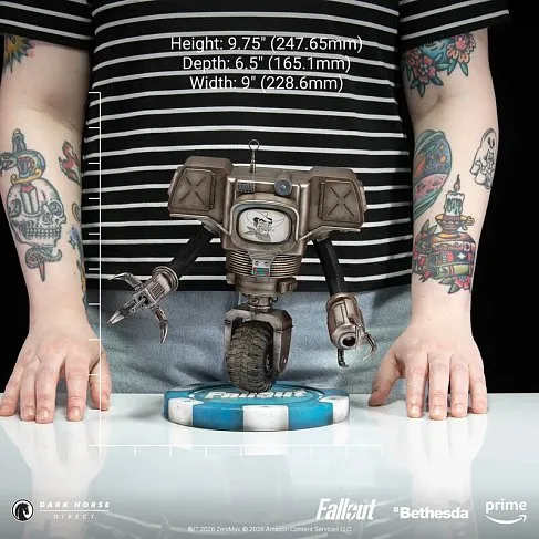 Фигурка Fallout TV Victor Securitron — Dark Horse PVC Figure